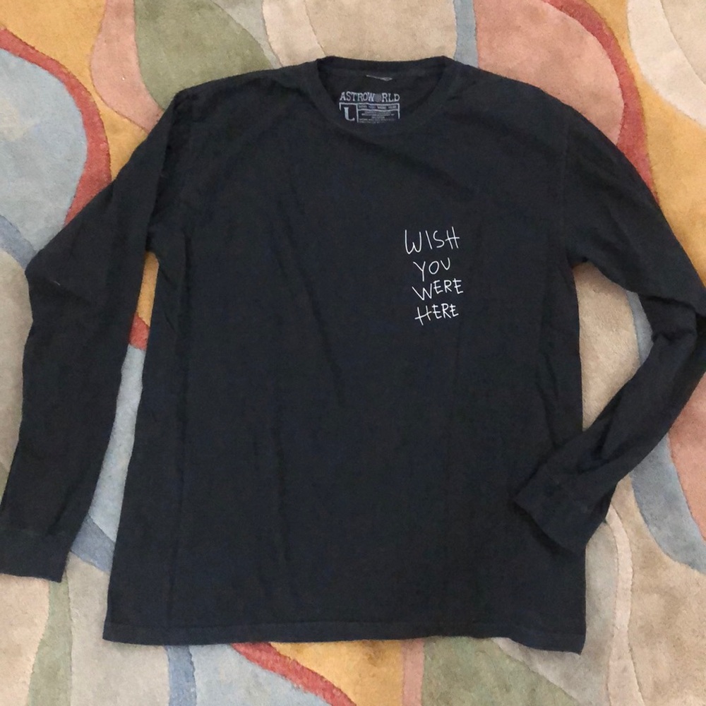 Travis Scott tour t-shirt